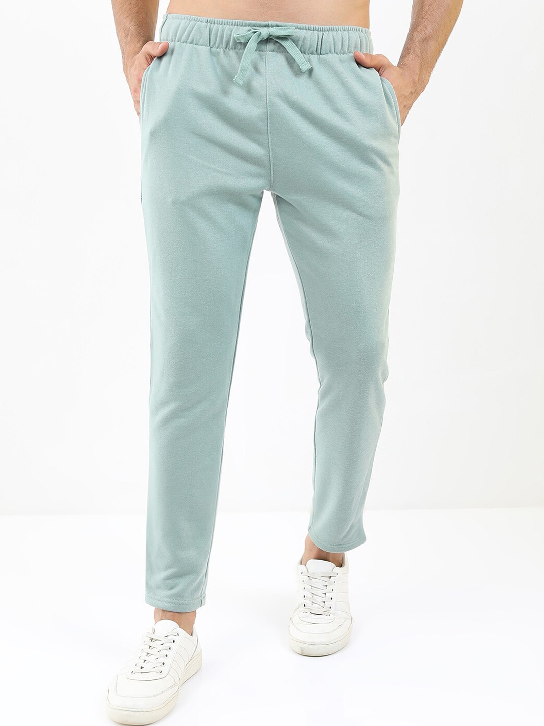 

KETCH Men Green Solid Track Pants