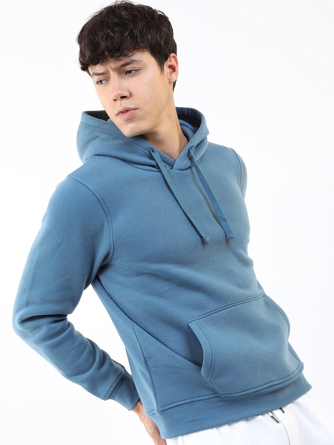 

KETCH Men Blue Hooded Sweatshirt