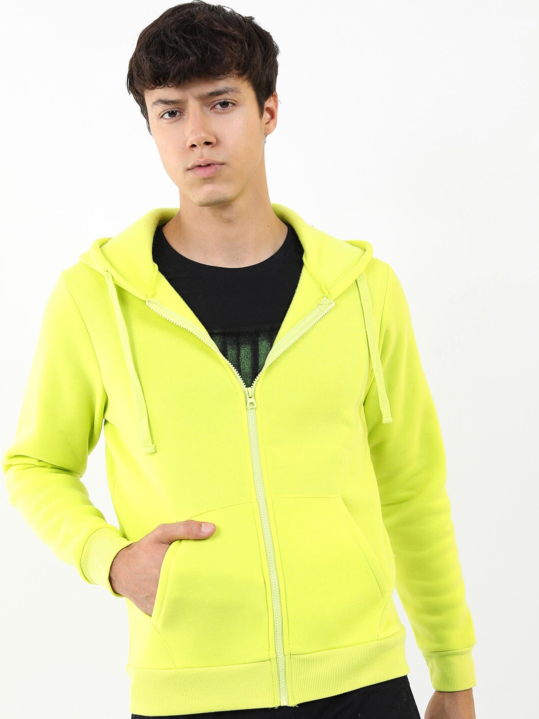 

KETCH Men Green Hooded Sweatshirt