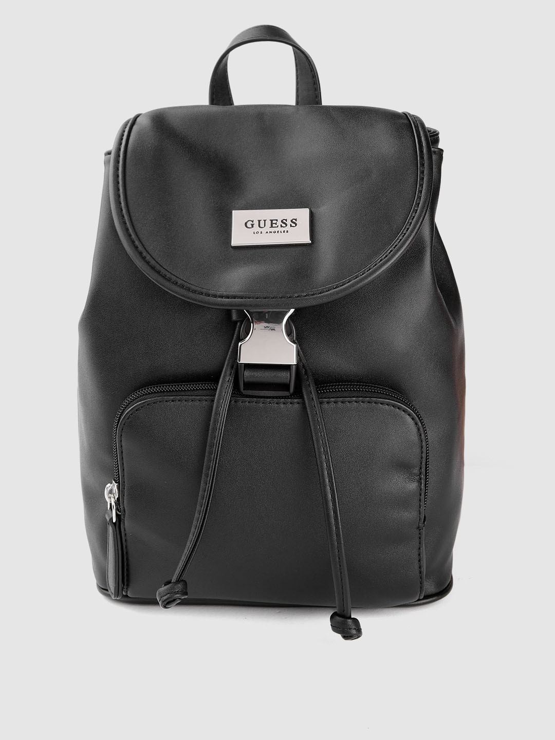 

GUESS Women Black Solid Backpack
