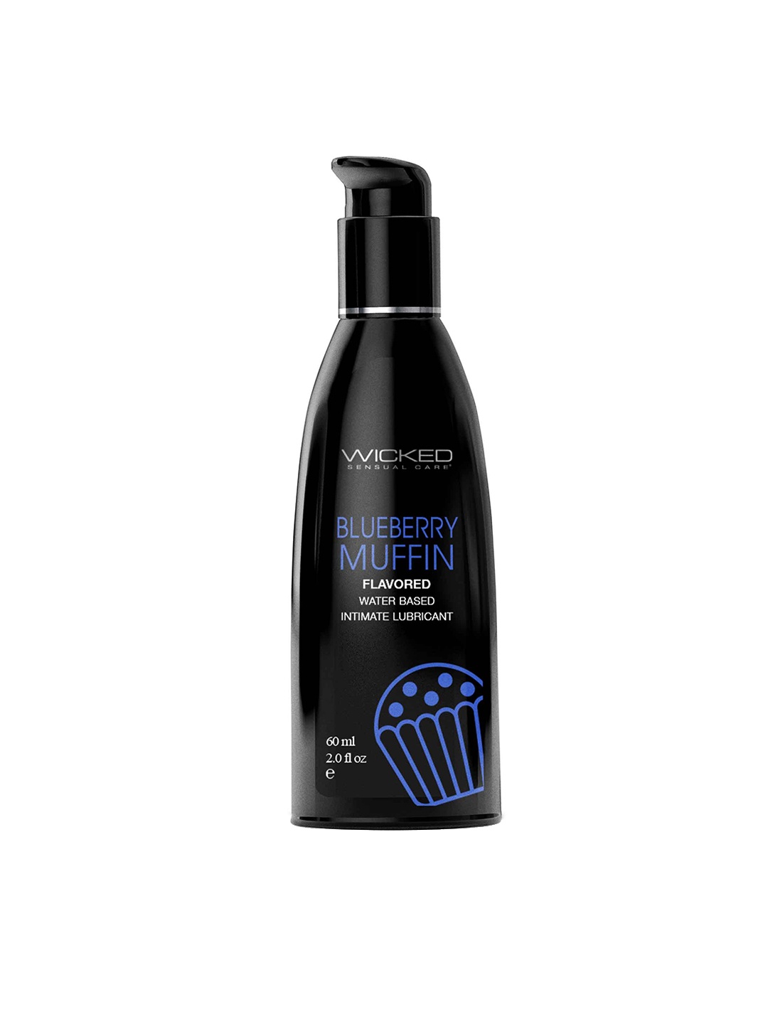 

WICKED SENSUAL CARE Blueberry Muffin Flavoured lntimate Lubricant 60ml, Transparent