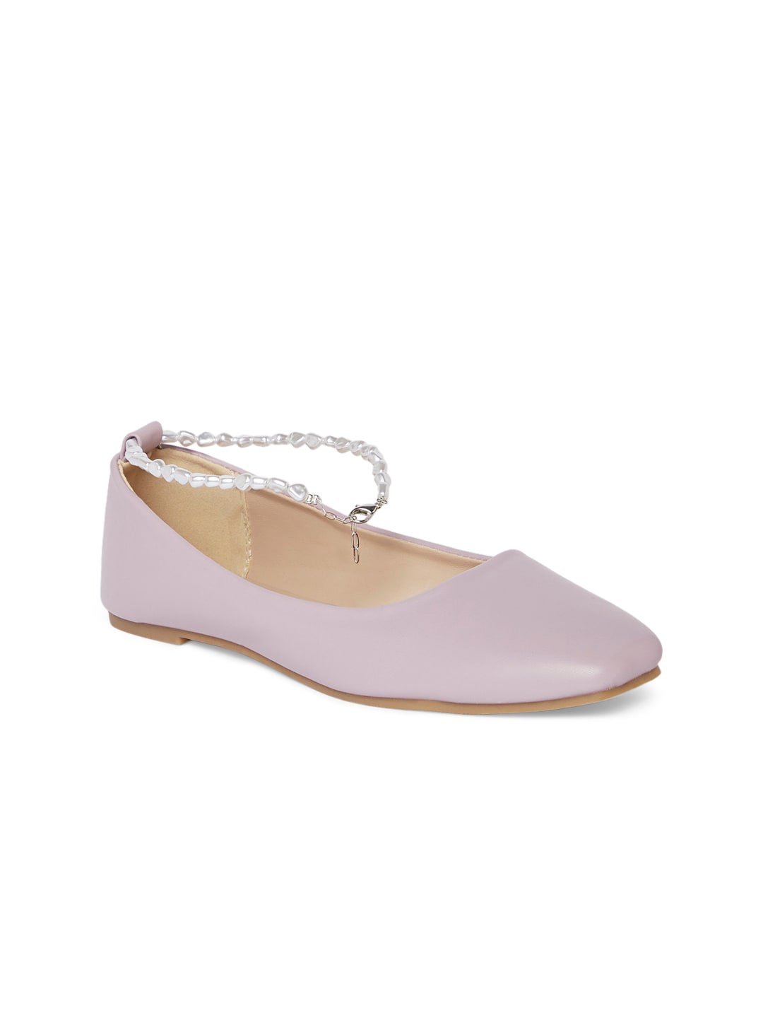 

Forever Glam by Pantaloons Women Purple Ballerinas Flats