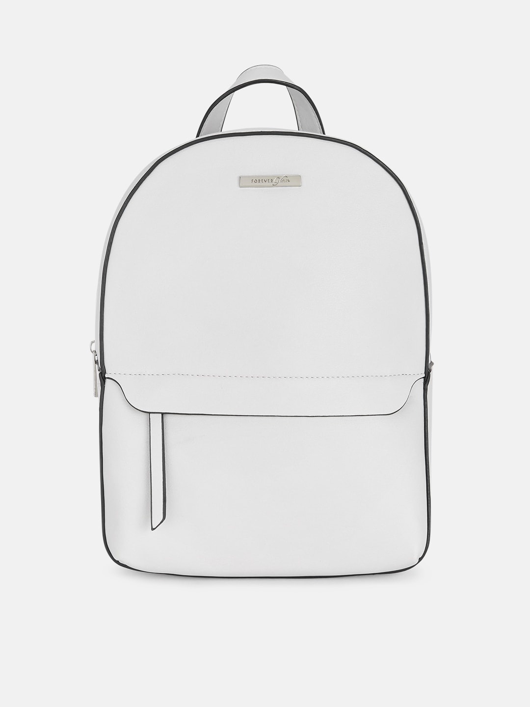

Forever Glam by Pantaloons Grey PU Structured Satchel