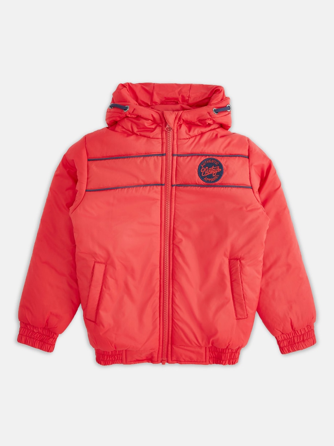 

Pantaloons Junior Boys Red Padded Jacket