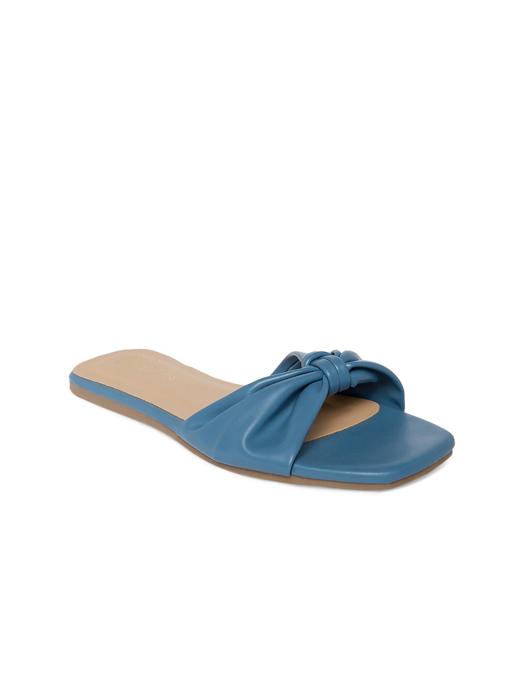 

People Women Blue Open Toe Flats