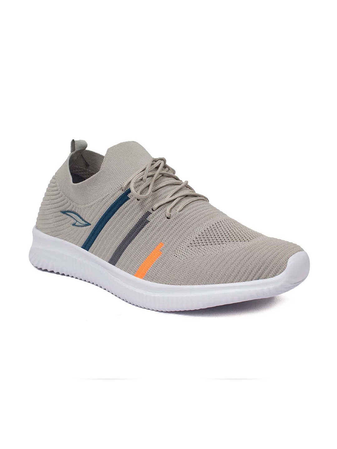 

ASIAN Men Grey Mesh Running Non-Marking Shoes