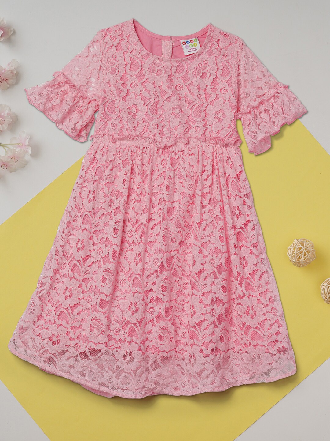 

ZION Girl Rose Lace Dress