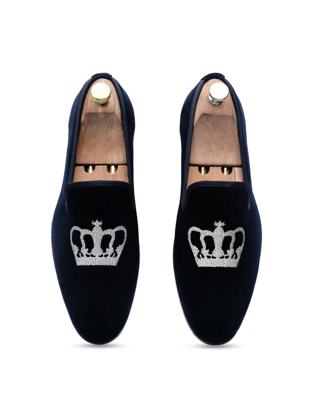 

GRIFFIN Men Black Printed Loafers