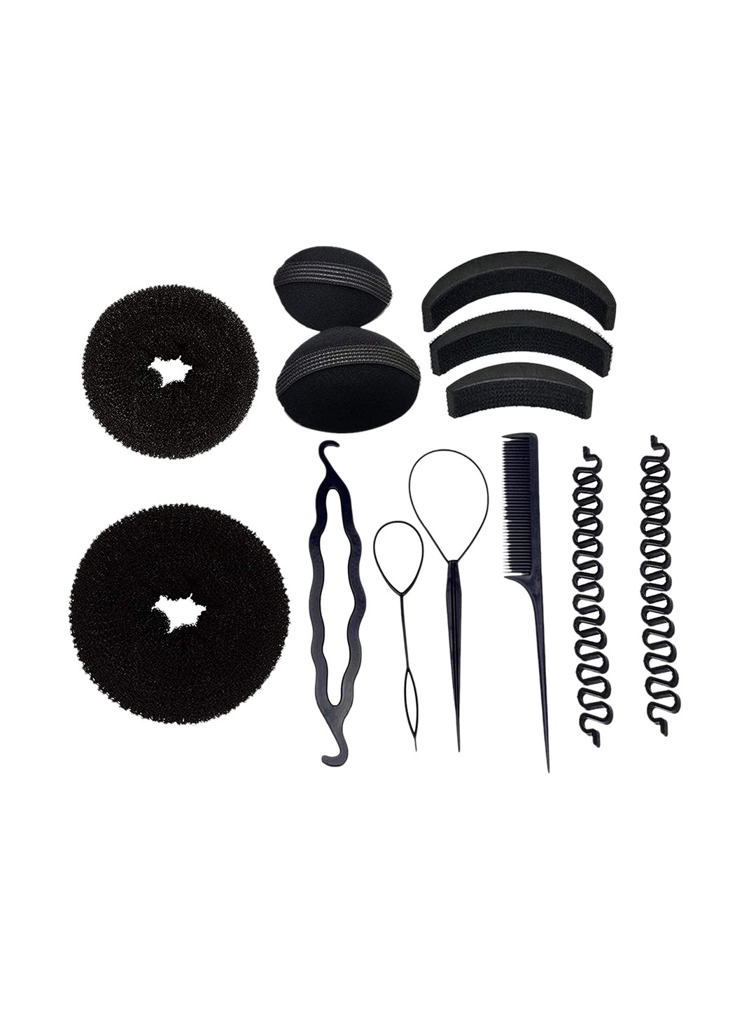 

CHANDERKASH Women Black Hair Accessory Set of 13