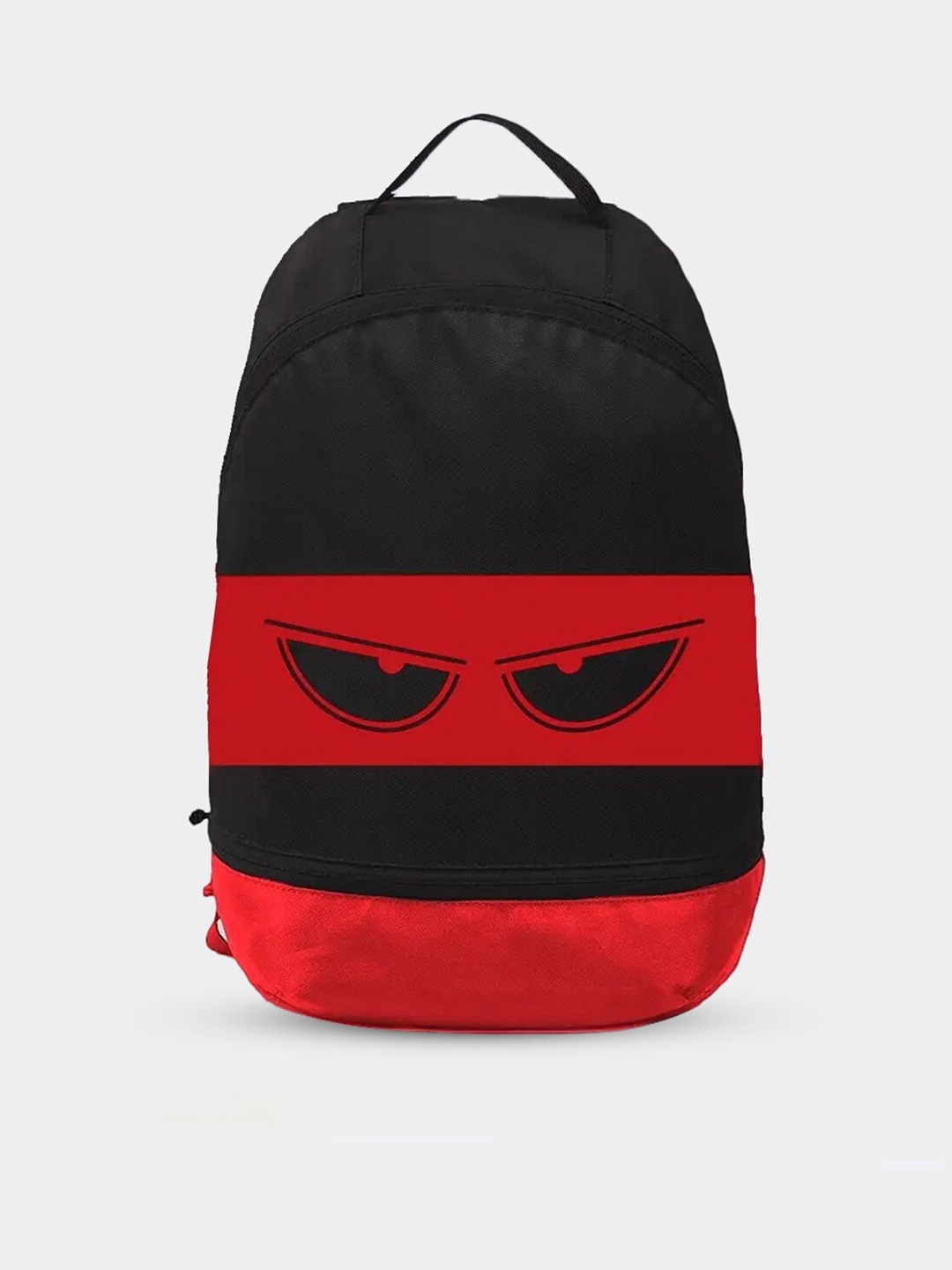 

Bewakoof Unisex Black And Red Graphic Backpack