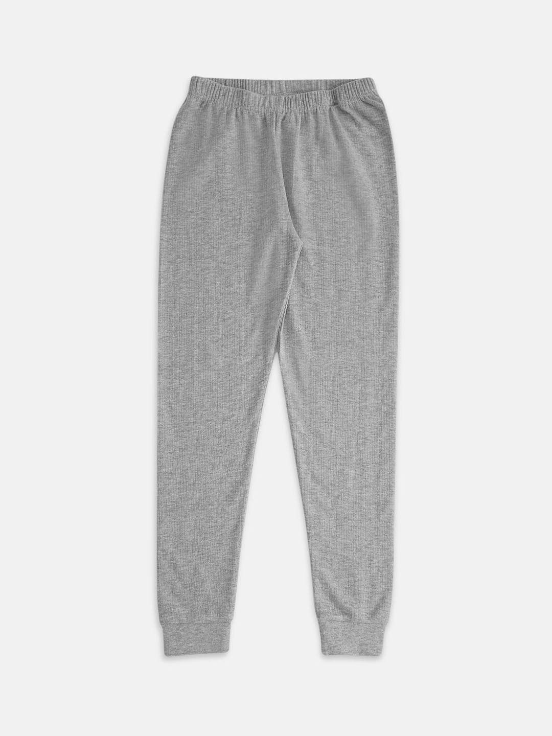 

Pantaloons Junior Boys Grey Melange Solid Thermal Bottom