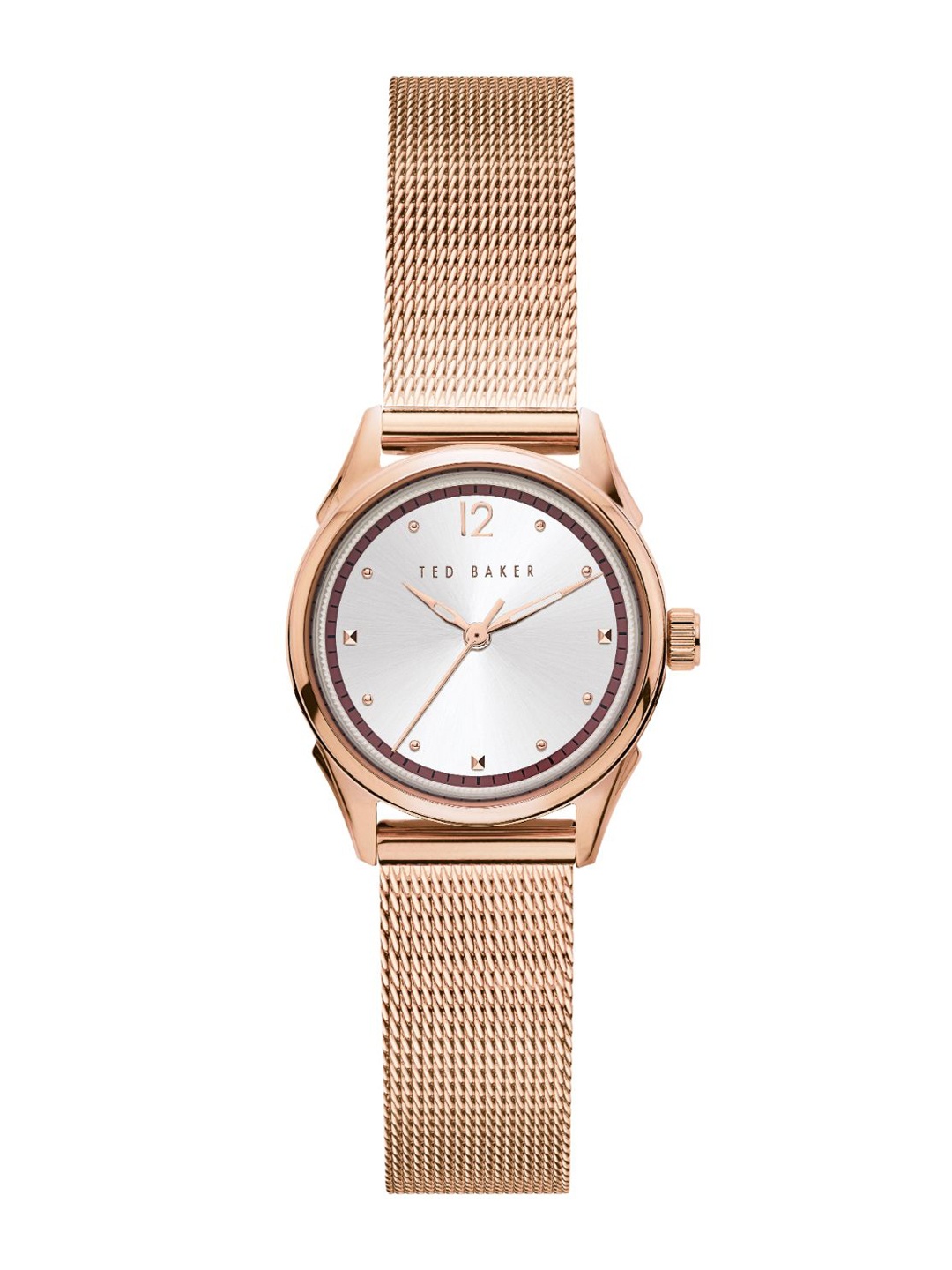 

Ted Baker Women Silver Brass Bracelet Style Analogue Watch BKPLUF905_1