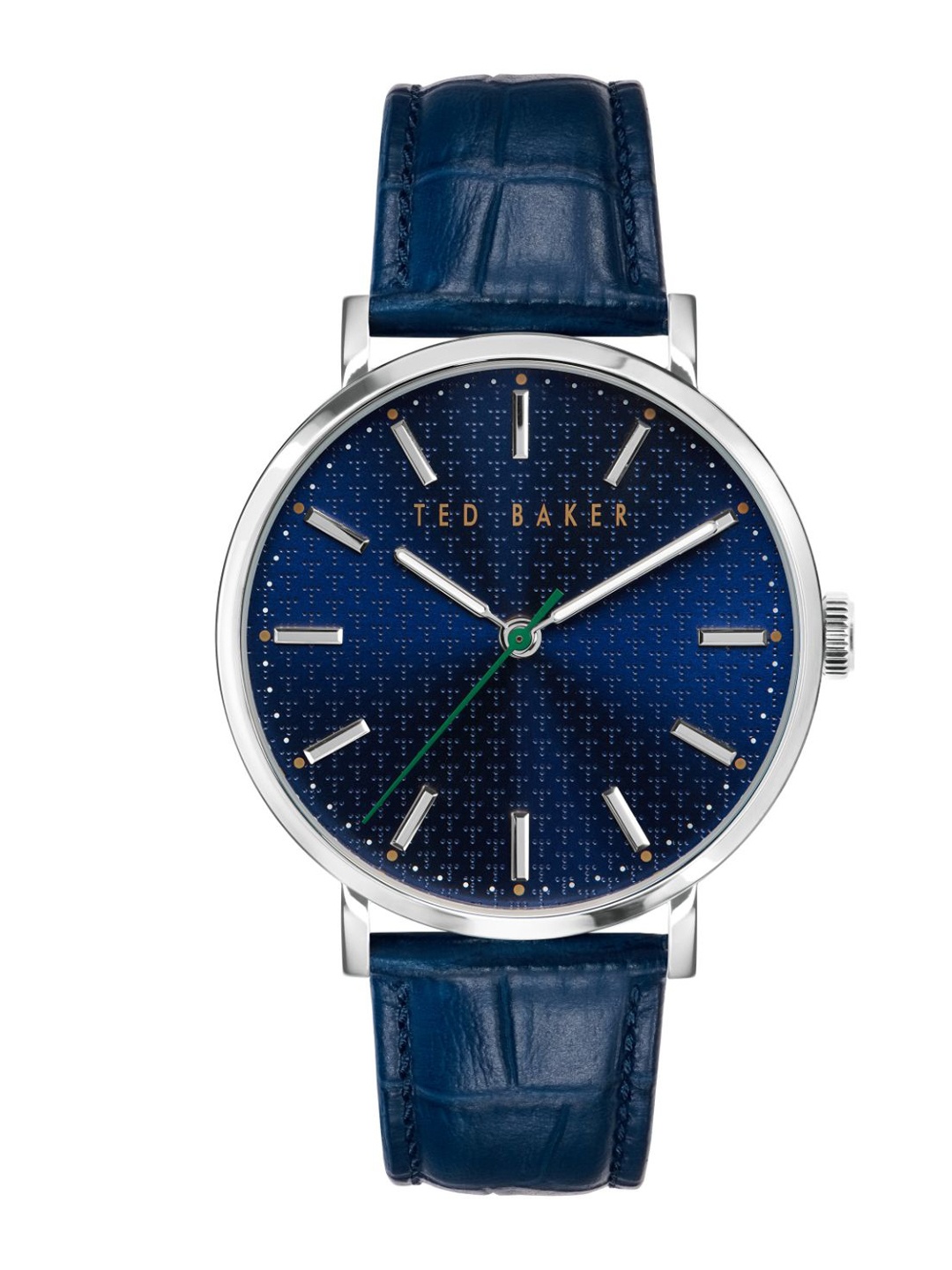 

Ted Baker Men Blue Dial & Blue Leather Textured Straps Analog Classic Watch BKPPGF006_1