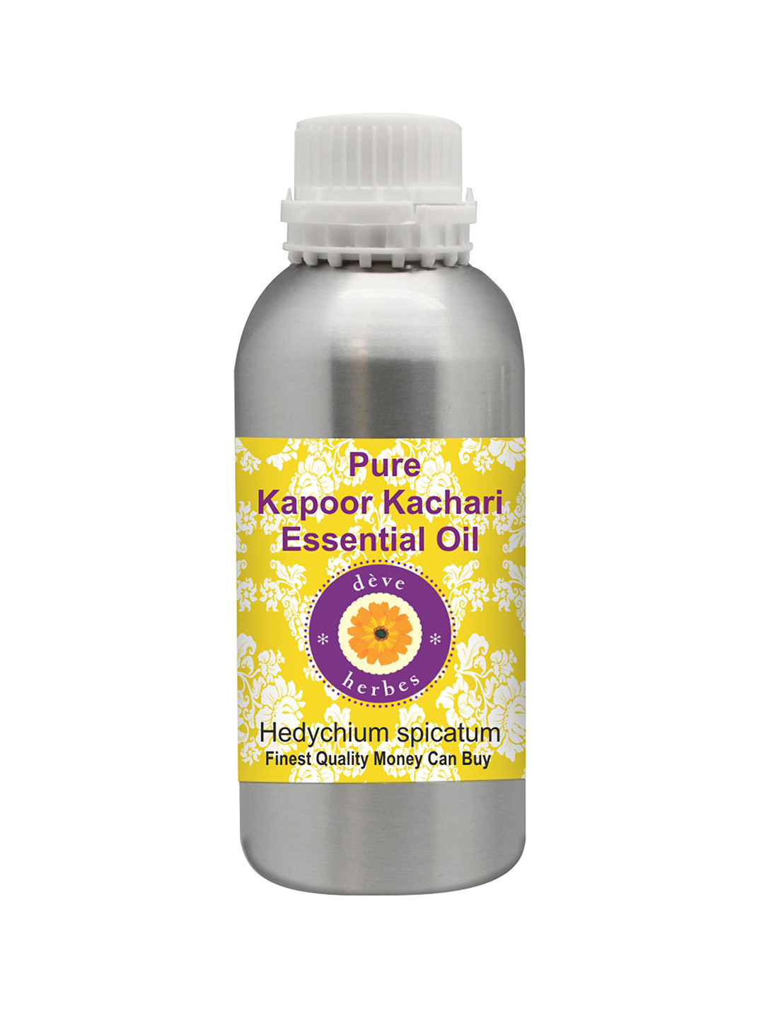 

Deve Herbes Pure Kapoor Kachari Essential Oil - Natural Therapeutic Grade - 300ml, Yellow