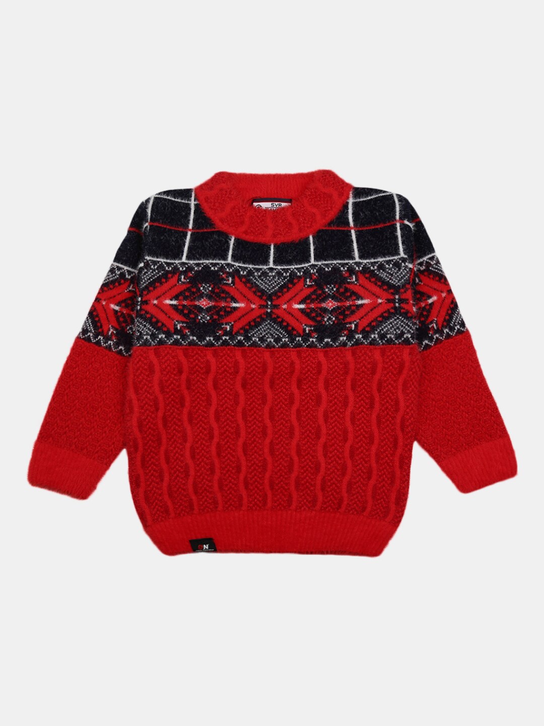 

V-Mart Boys Red Pullover Sweatshirt