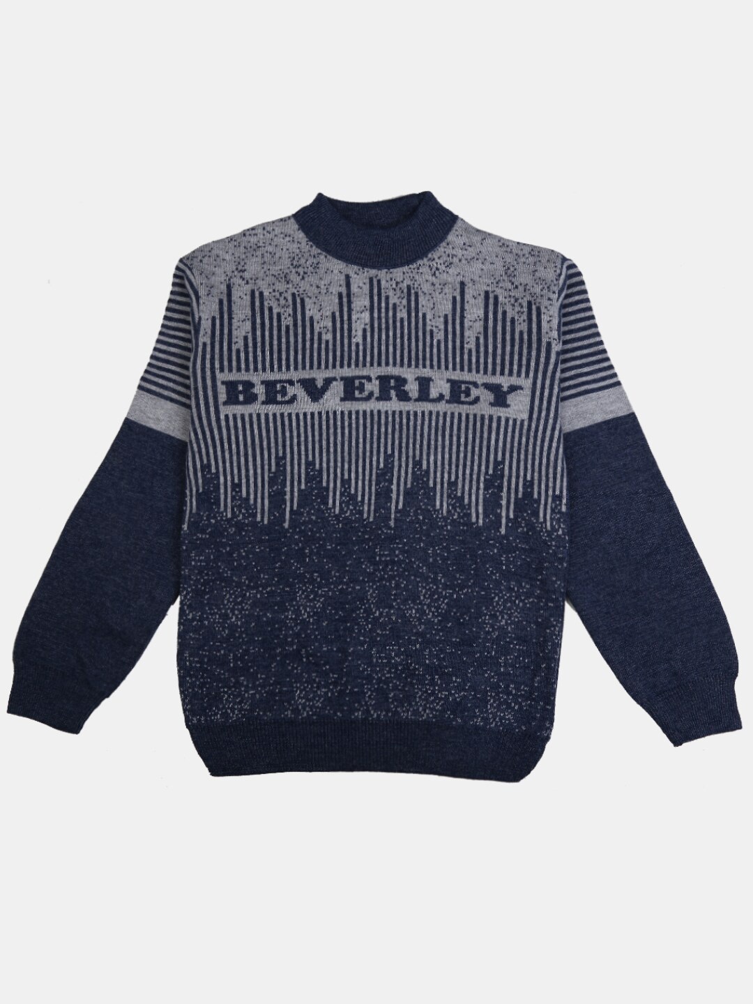 

V-Mart Boys Navy Blue Printed Sweatshirt