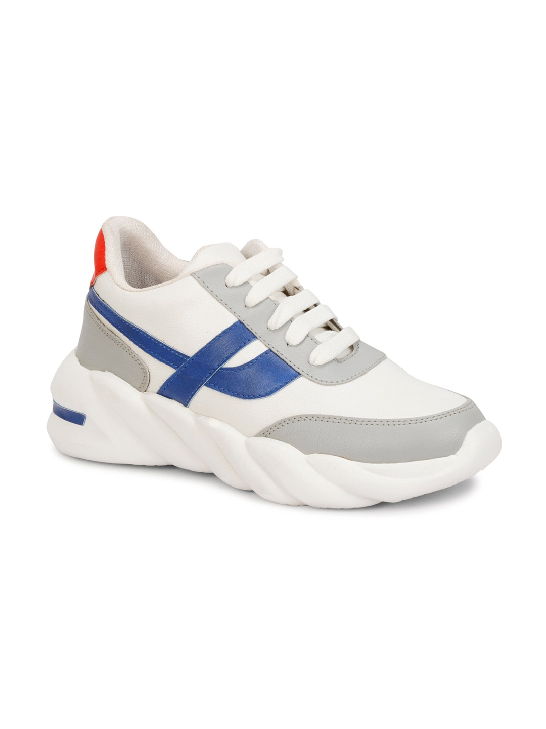 

XE Looks Women Grey Colourblocked Sneakers
