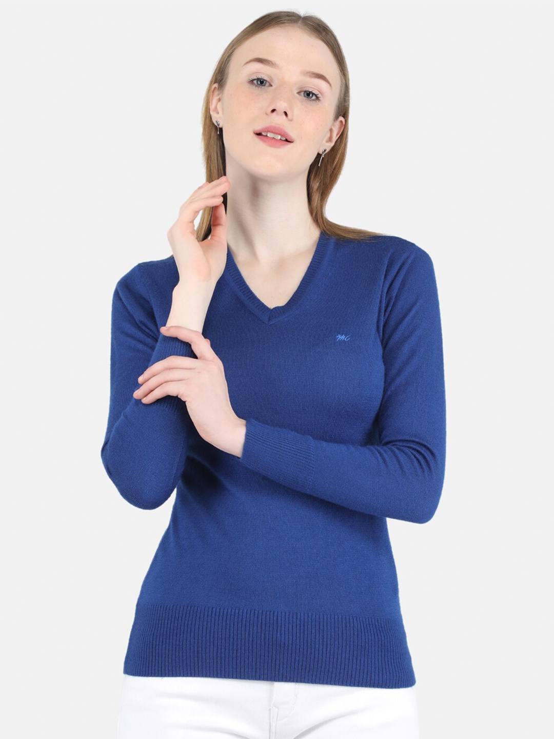 

Monte Carlo Women Blue Pullover