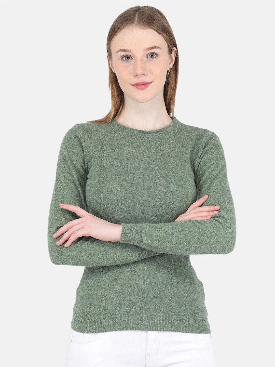 

Monte Carlo Women Green Pullover