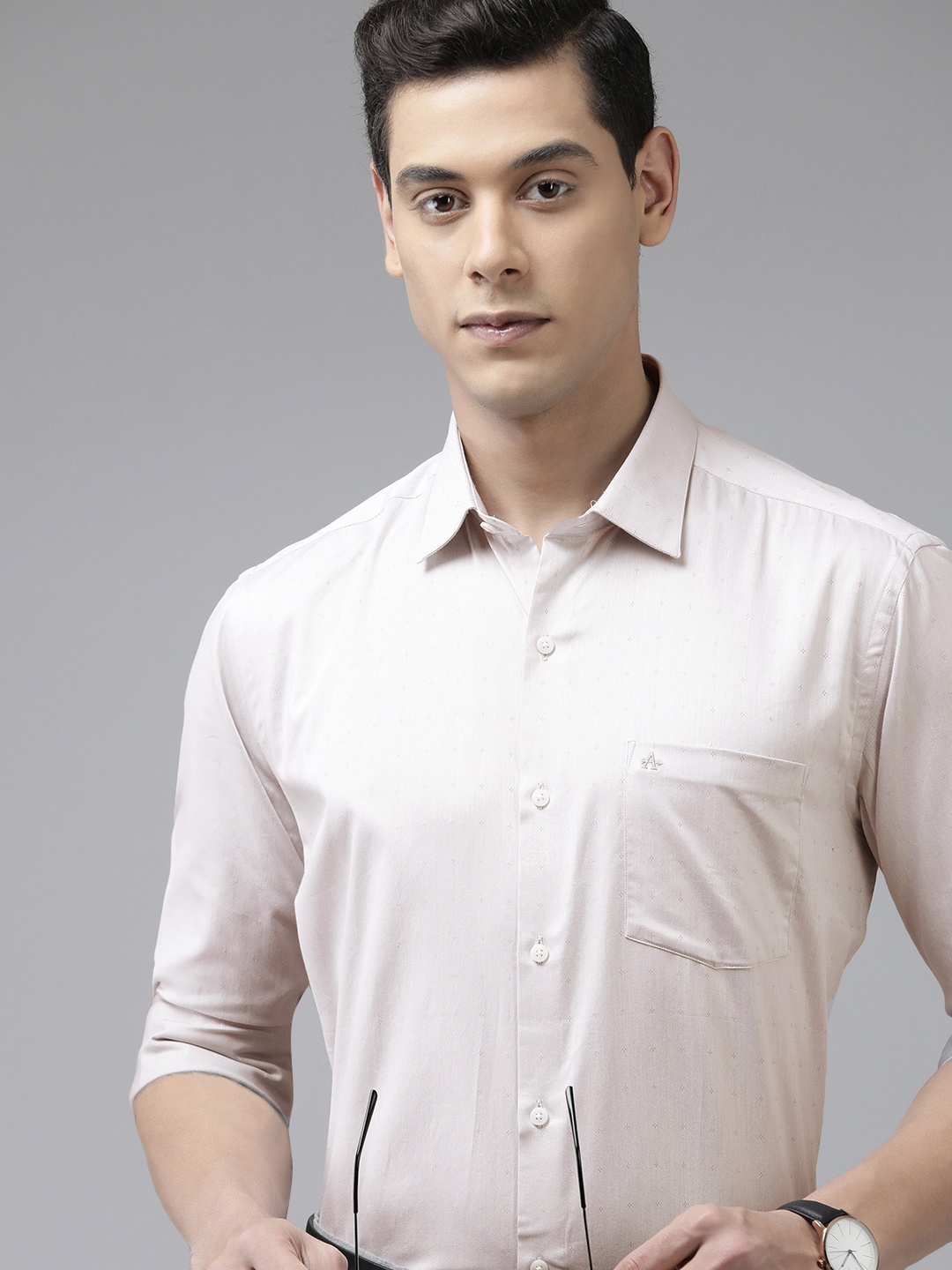

Arrow Men Grey Original Slim Fit Formal Shirt