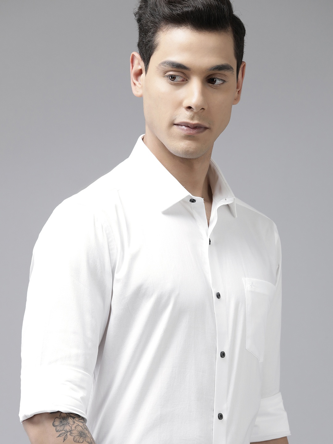 

Arrow Men White Original Slim Fit Pure Cotton Casual Shirt