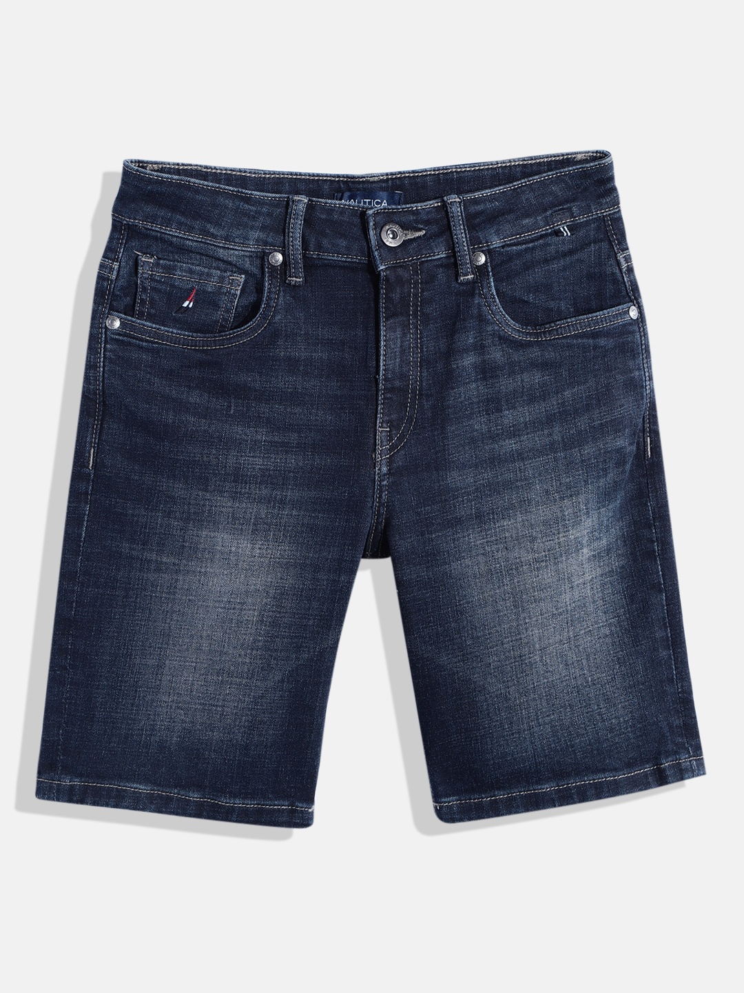

Nautica Boys Regular Fit Denim Shorts, Navy blue
