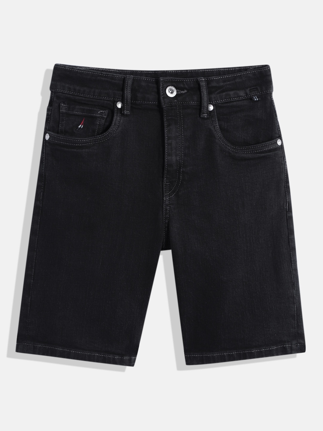 

Nautica Boys Regular Fit Denim Shorts, Black