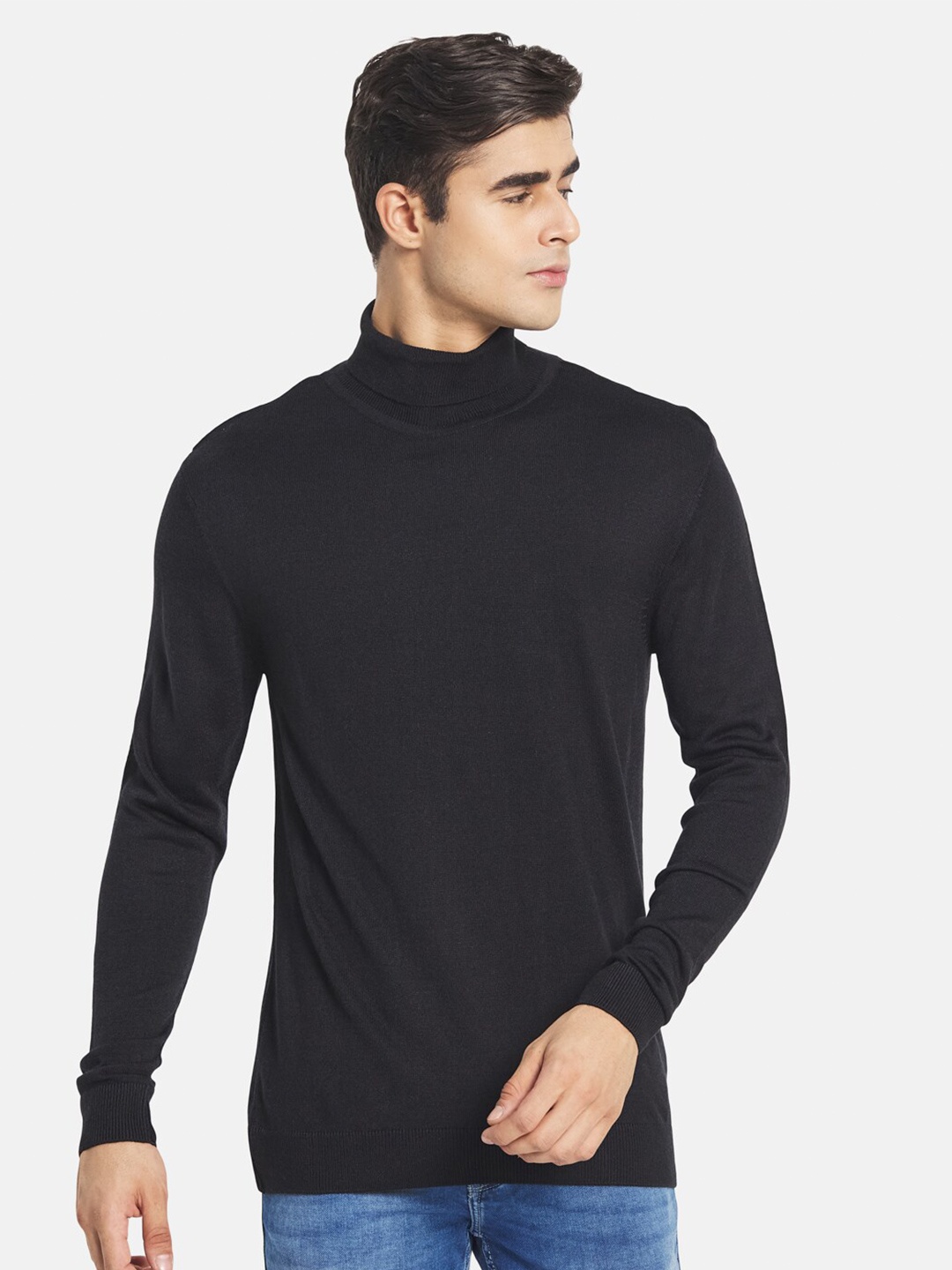 

METTLE Men Black Pullover