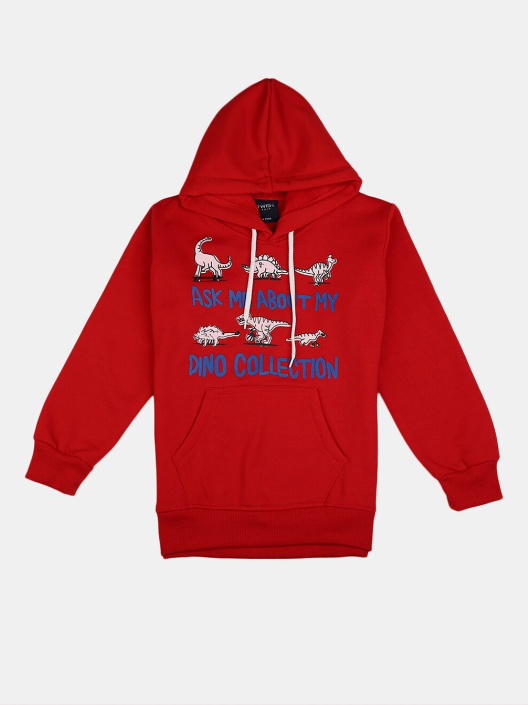 

V-Mart Boys Red Printed Applique T-shirt