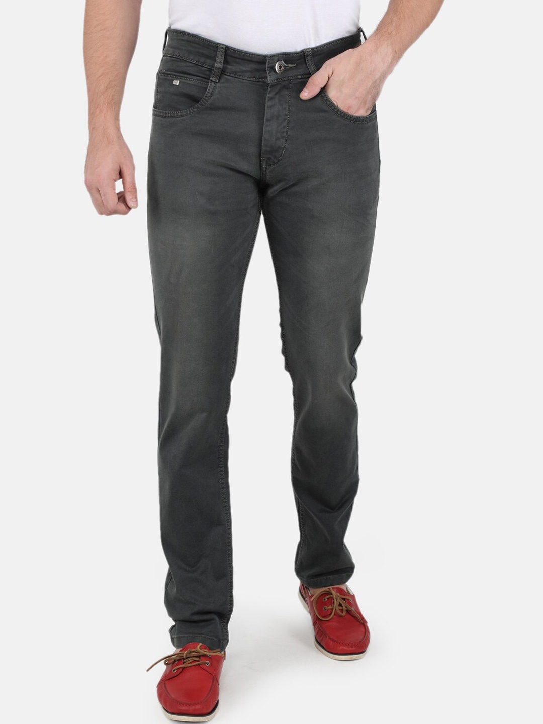 

Monte Carlo Men Blue Light Fade Stretchable Jeans