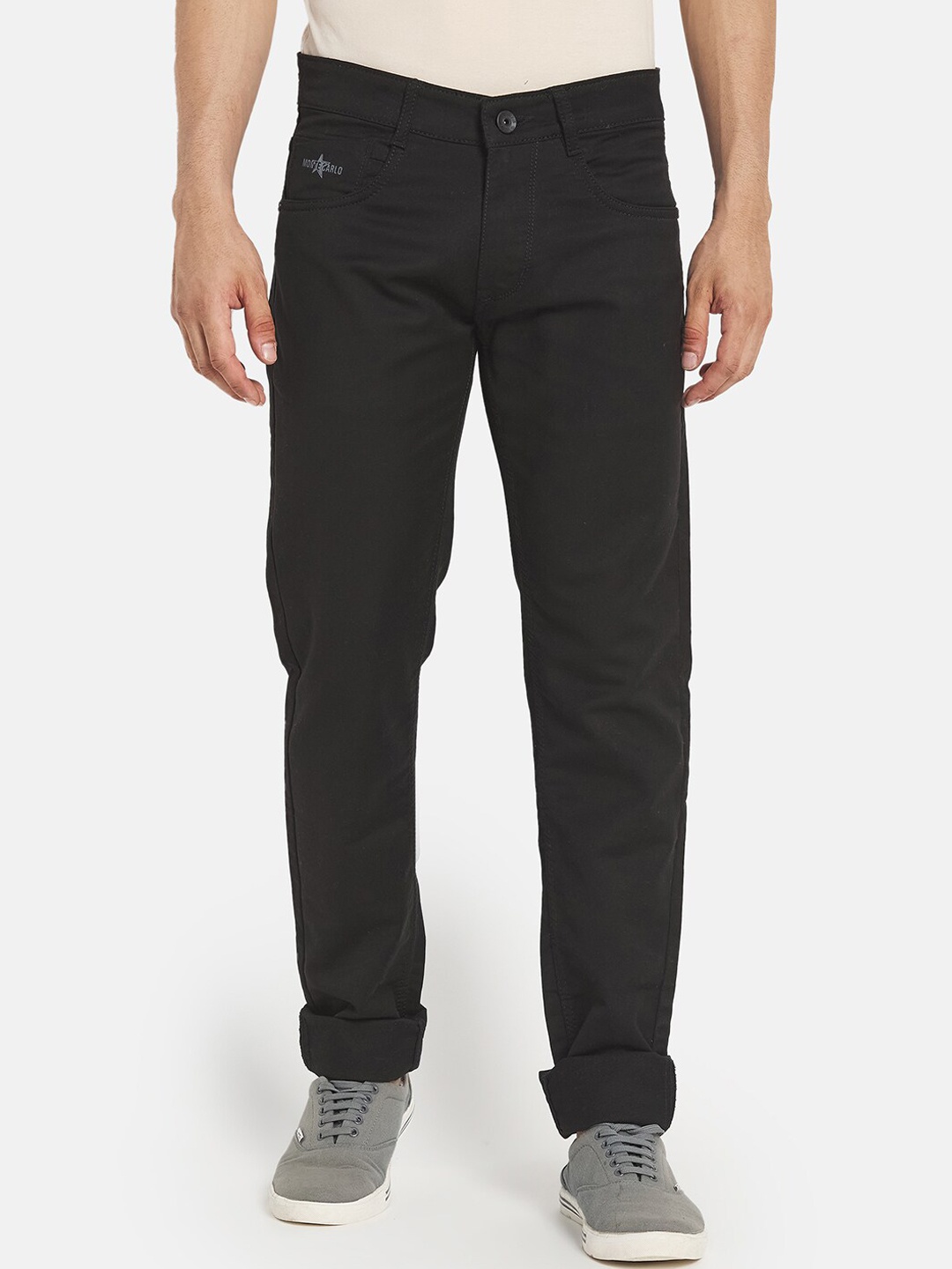 

Monte Carlo Men Black Skin Tight Stretchable Jeans