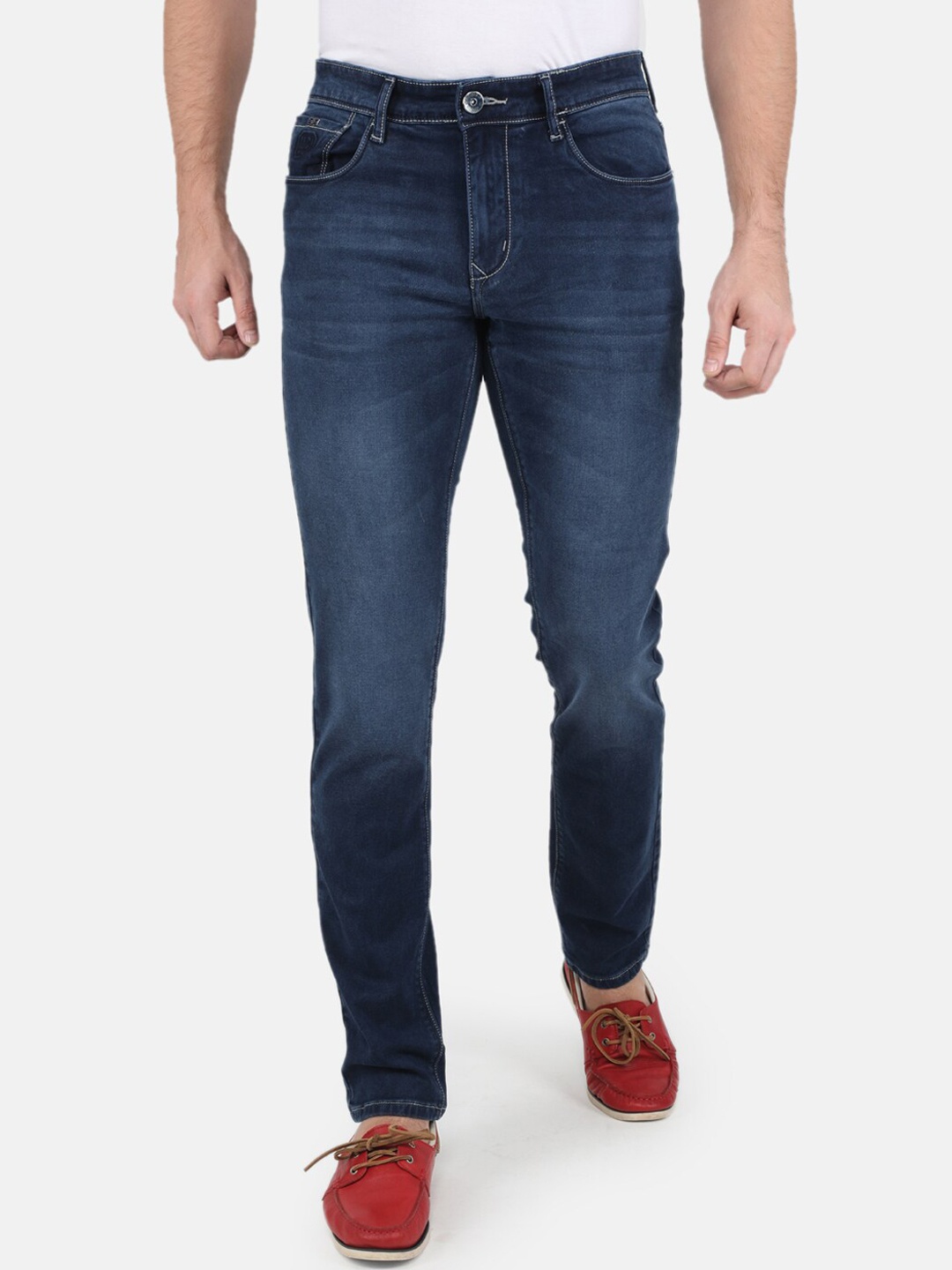 

Monte Carlo Men Blue aw22 Narrow Heavy Fade Stretchable Jeans