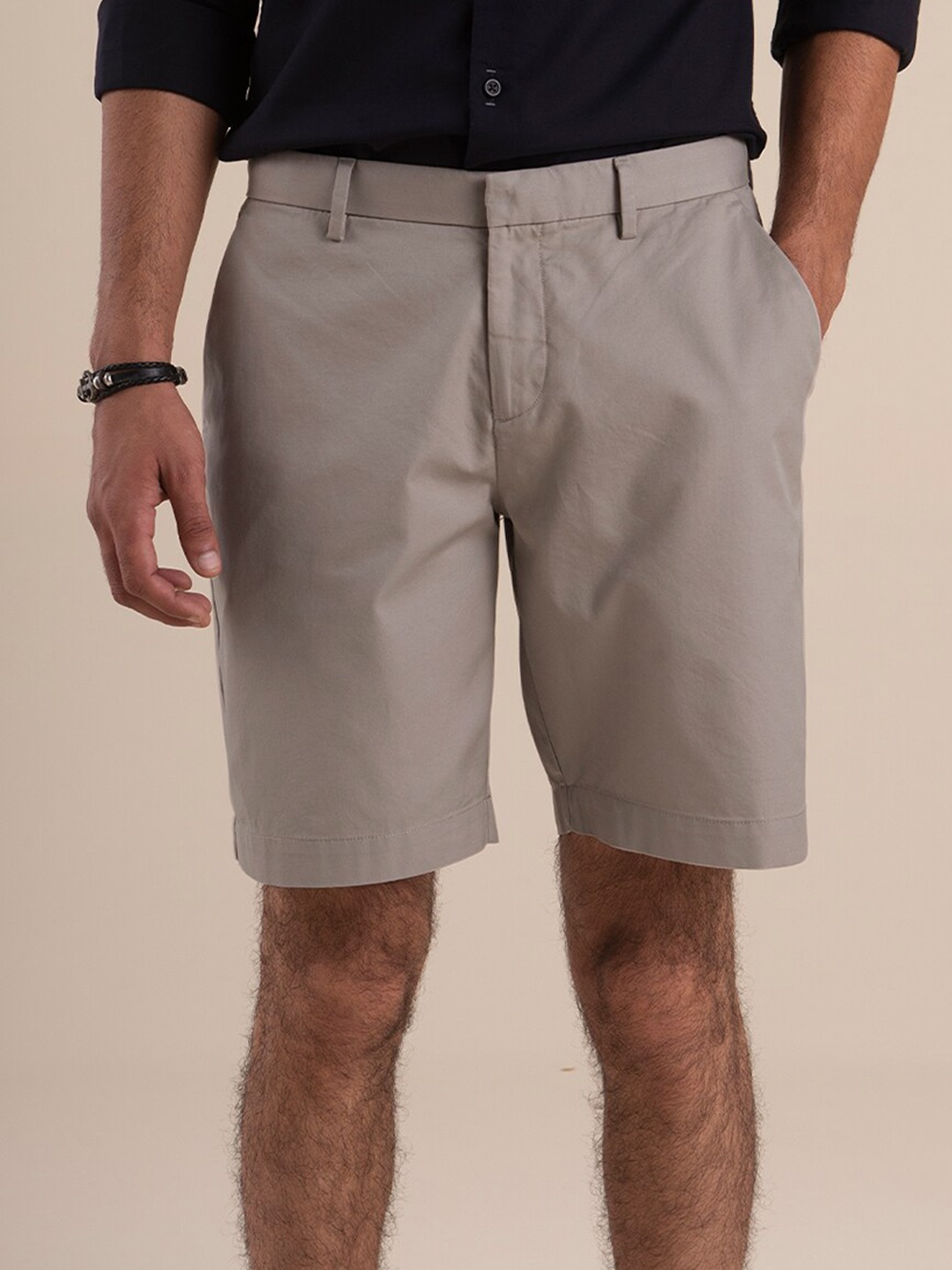 

Andamen Men Beige Chino Shorts