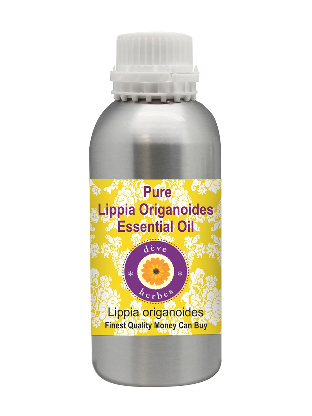 

Deve Herbes Pure Lippia Origanoides Essential Oil Therapeutic Grade Steam Distilled 630ml, Yellow