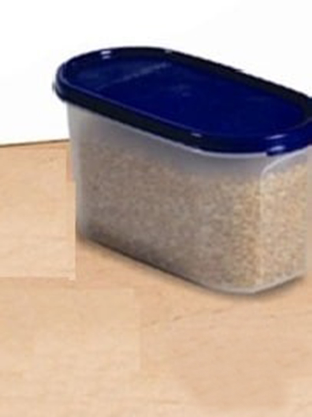 

SignoraWare Blue & Transparent Set of 2 Solid Plastic Storage Containers 1.1l