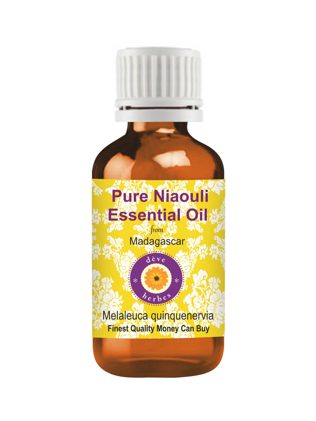 

Deve Herbes Pure Niaouli Essential Oil - Natural Therapeutic Grade Steam Distilled - 10ml, Yellow