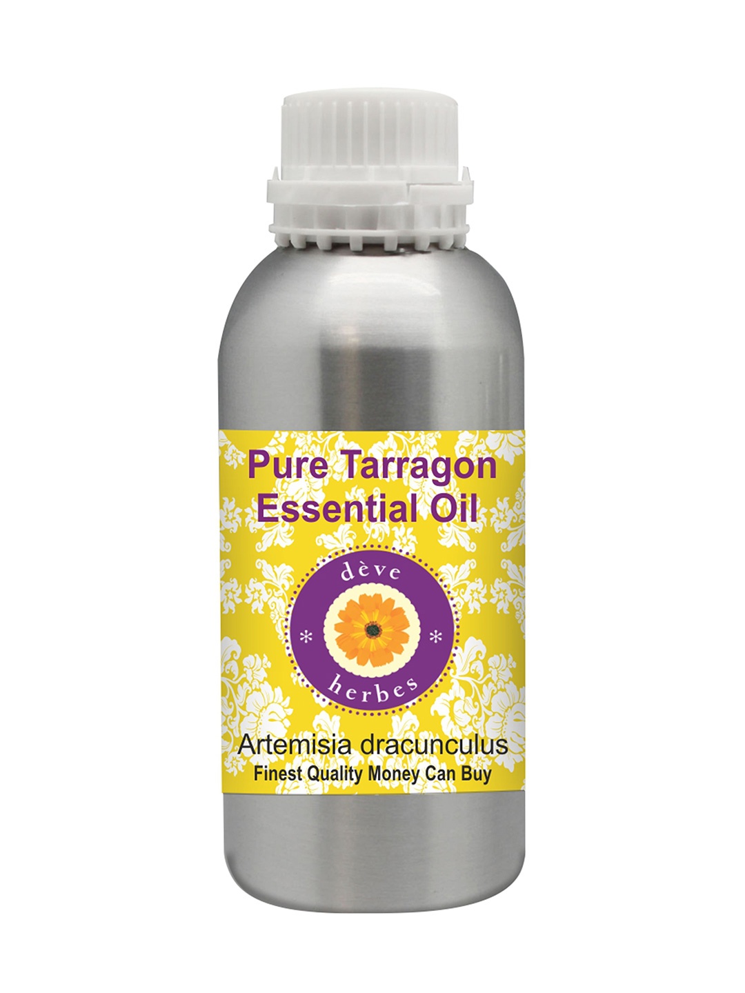 

Deve Herbes Pure Tarragon Essential Oil Natural Therapeutic Grade Steam Distilled - 300ml, Yellow