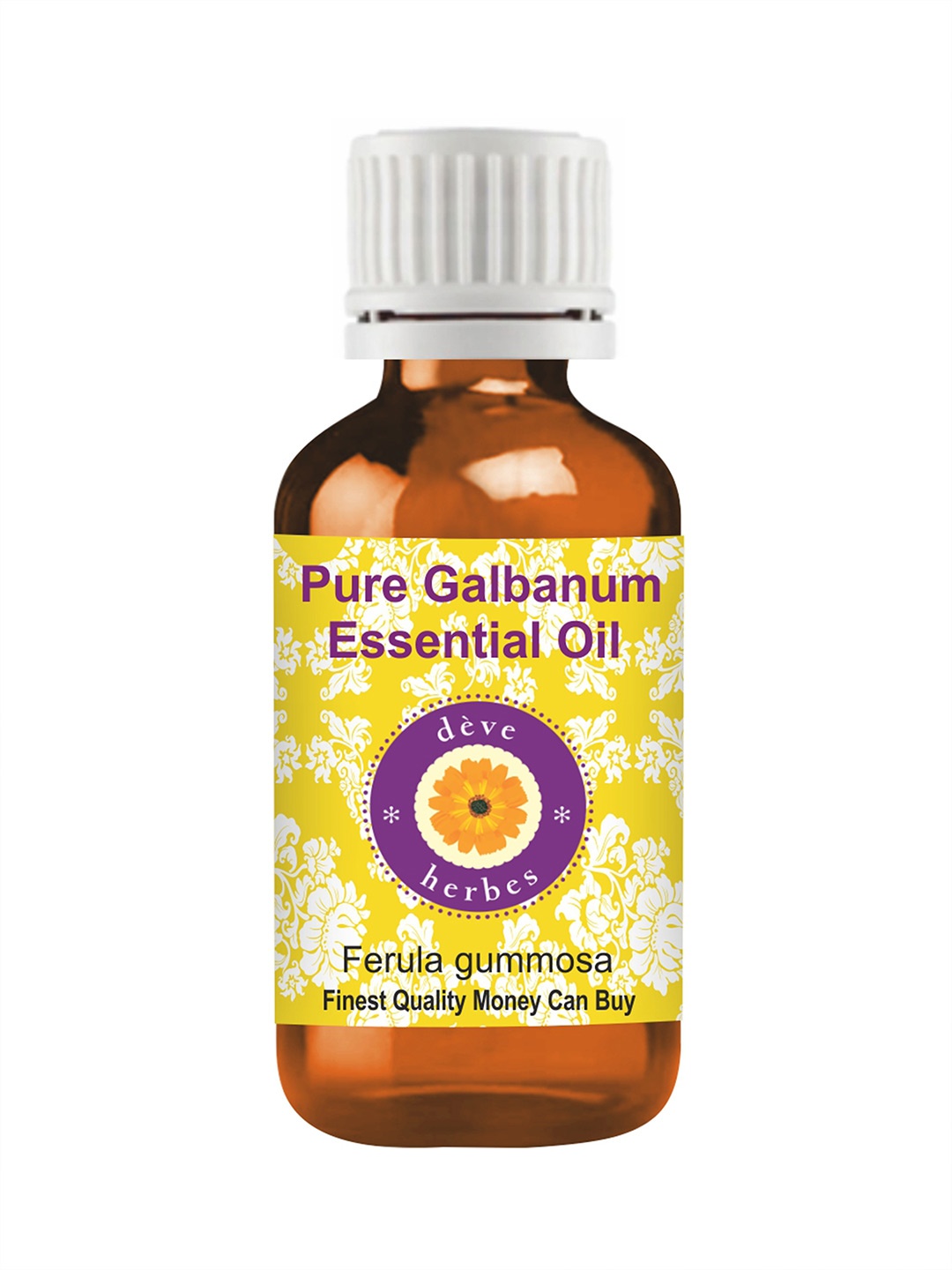 

Deve Herbes Pure Galbanum Essential Oil Natural Therapeutic Grade Steam Distilled 5ml, Yellow