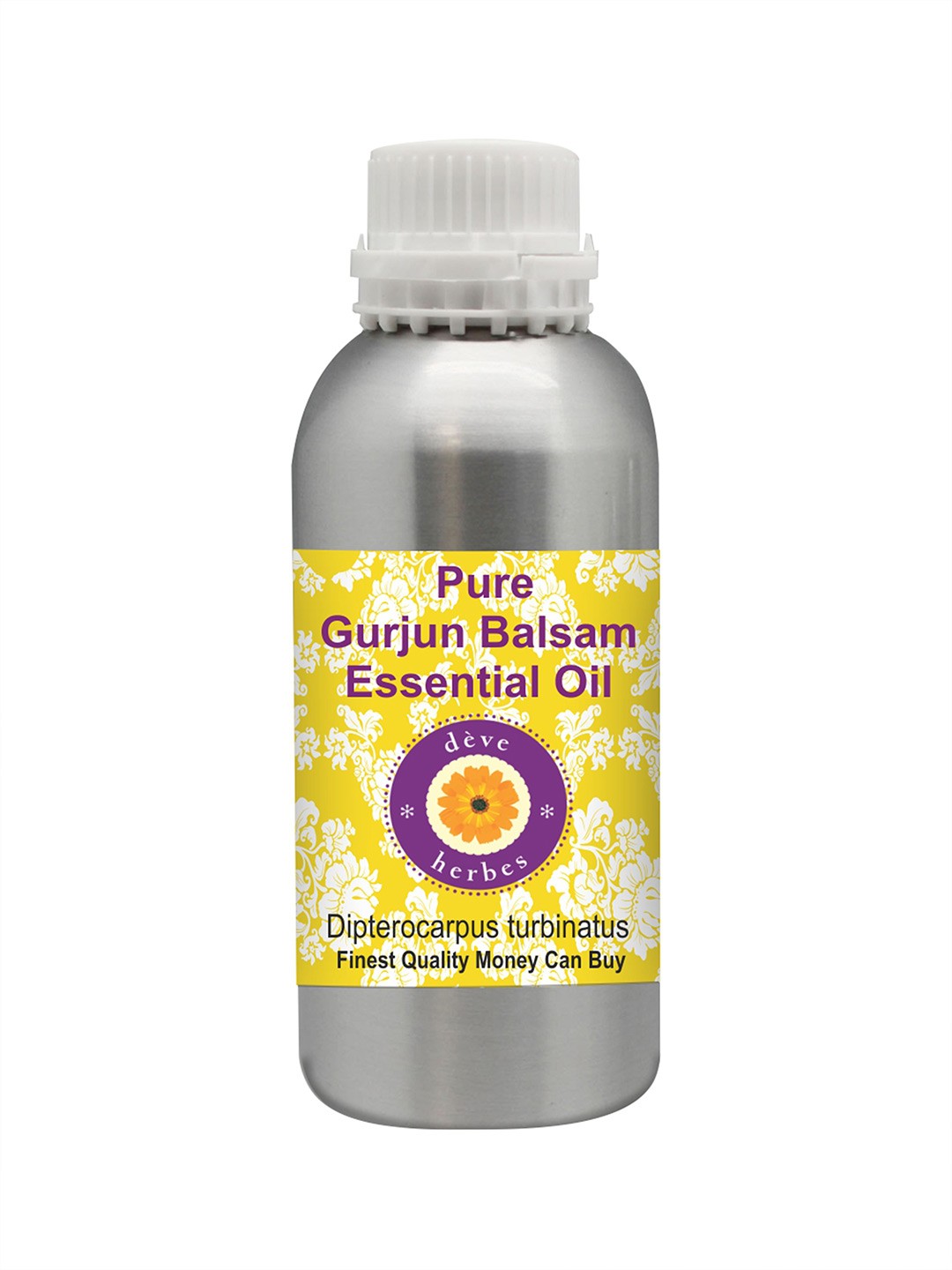 

Deve Herbes Natural Therapeutic Grade Pure Gurjun Balsam Essential Oil - 300 ml, Yellow