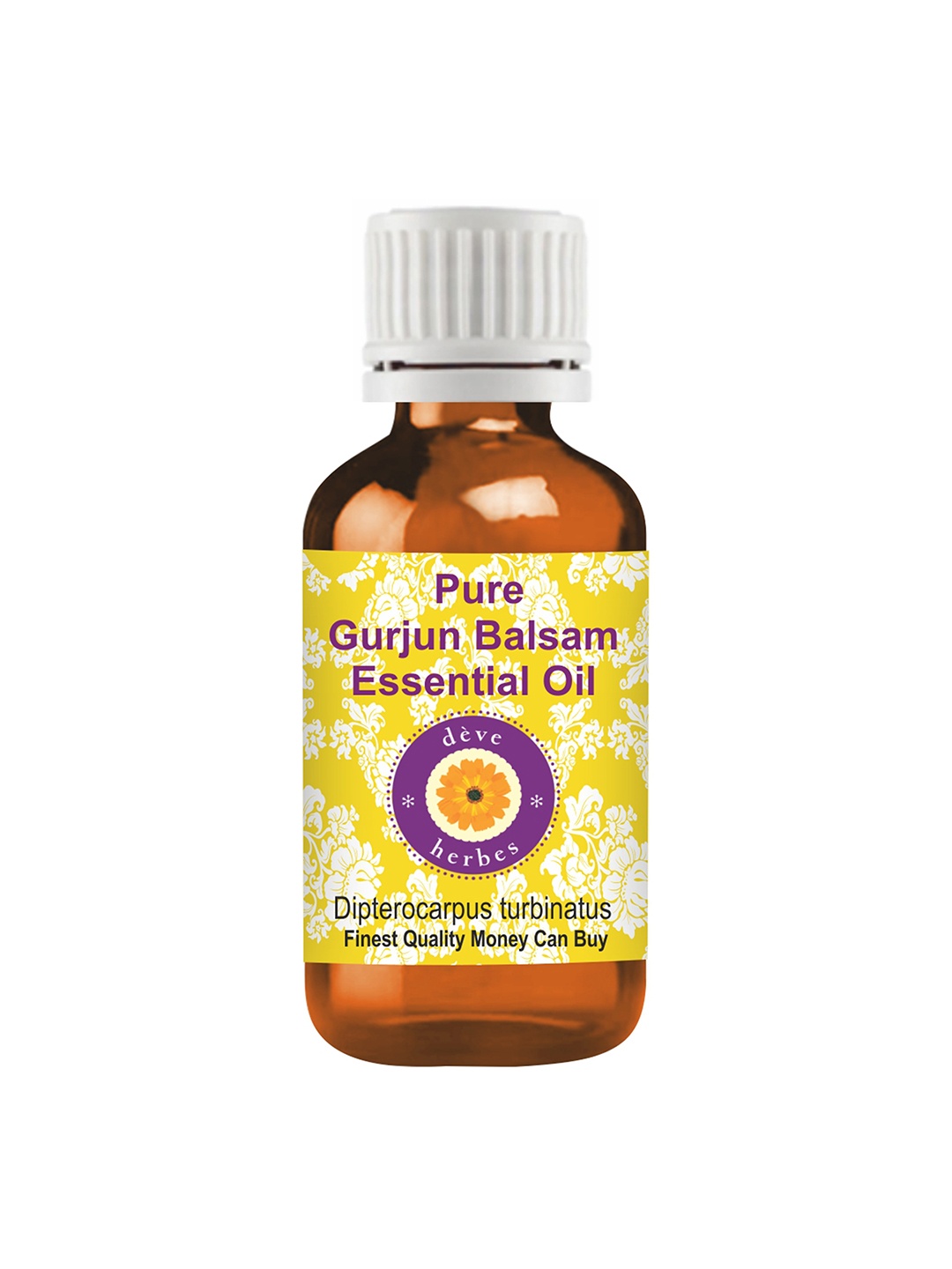 

Deve Herbes Natural Therapeutic Grade Pure Gurjun Balsam Essential Oil - 30 ml, Yellow