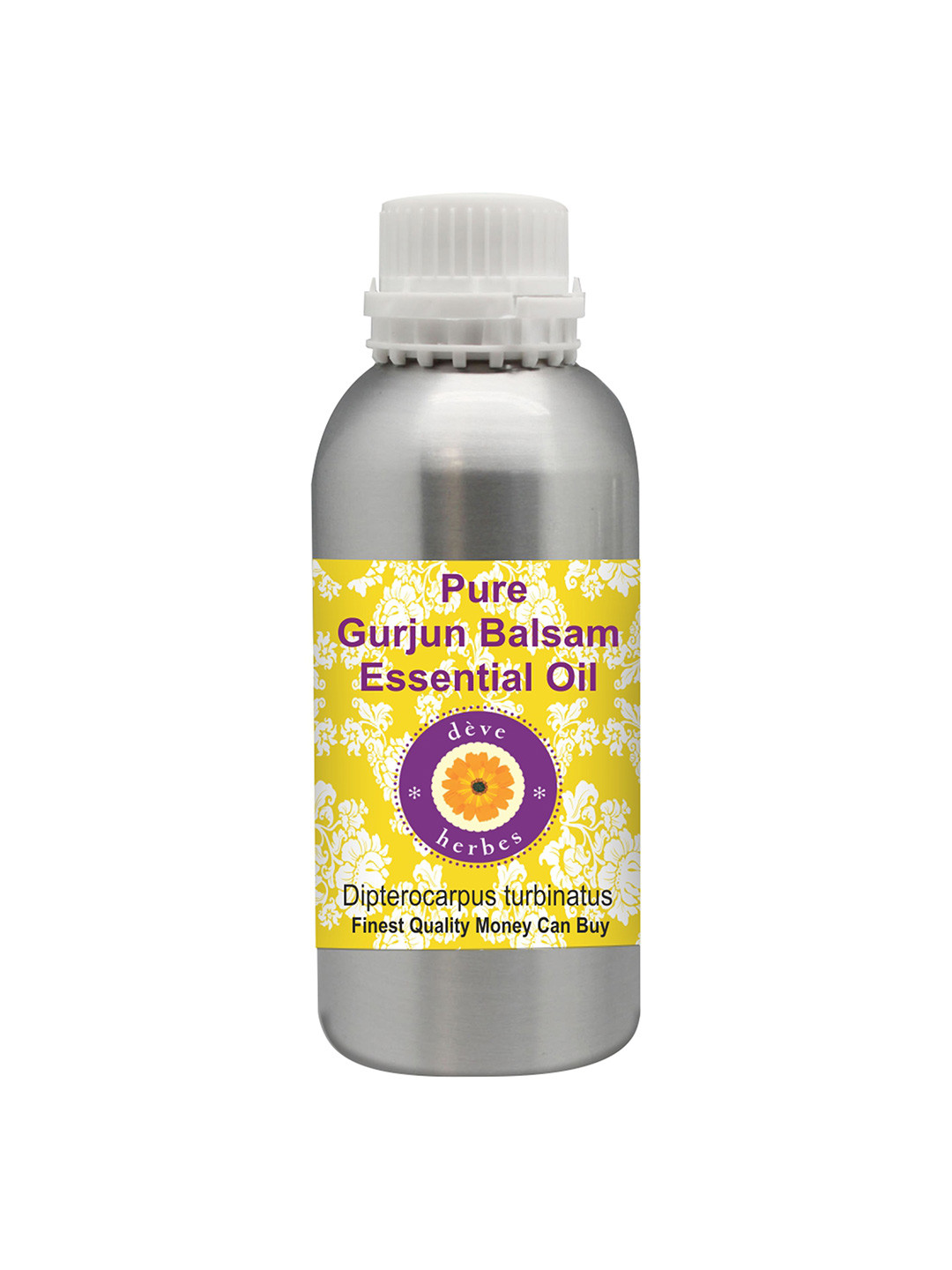 

Deve Herbes Natural Therapeutic Grade Pure Gurjun Balsam Essential Oil - 1250 ml, Yellow