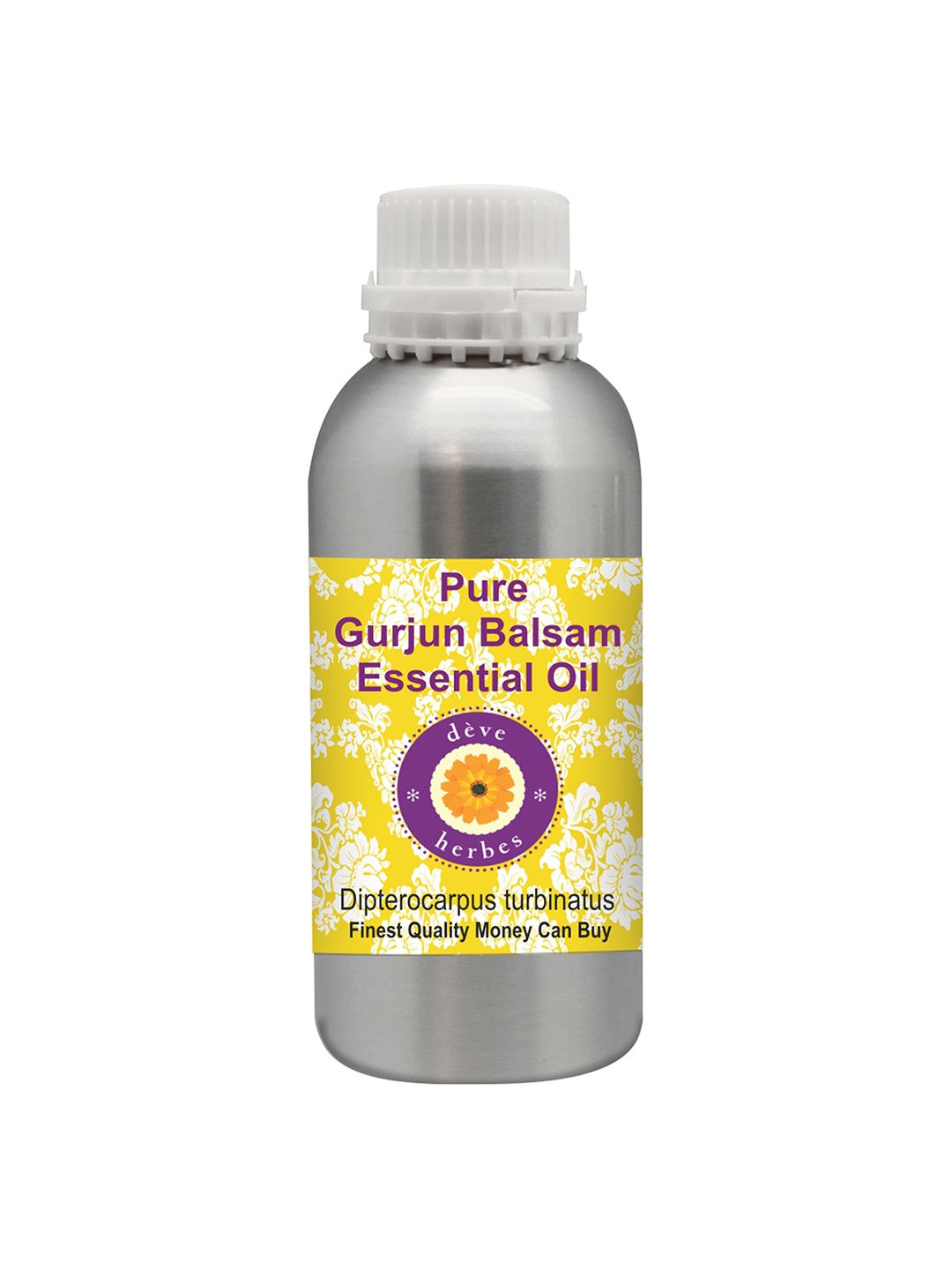 

Deve Herbes Natural Therapeutic Grade Pure Gurjun Balsam Essential Oil - 630 ml, Yellow