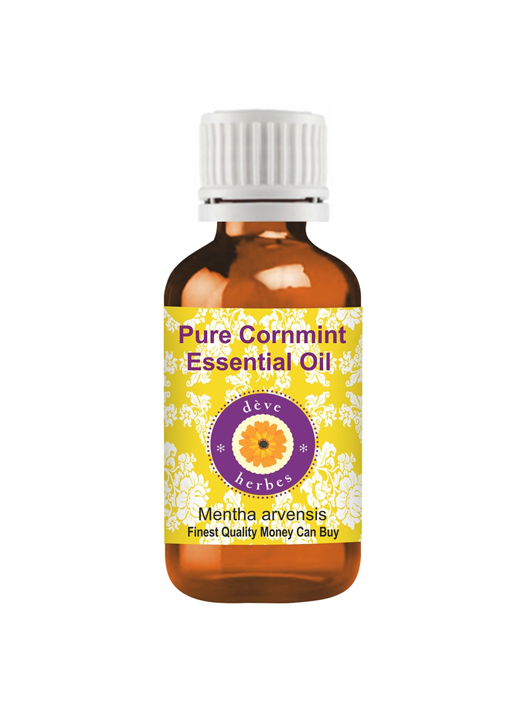

Deve Herbes Pure Cornmint Essential Oil - Natural Therapeutic Grade Steam Distilled - 15ml, Yellow