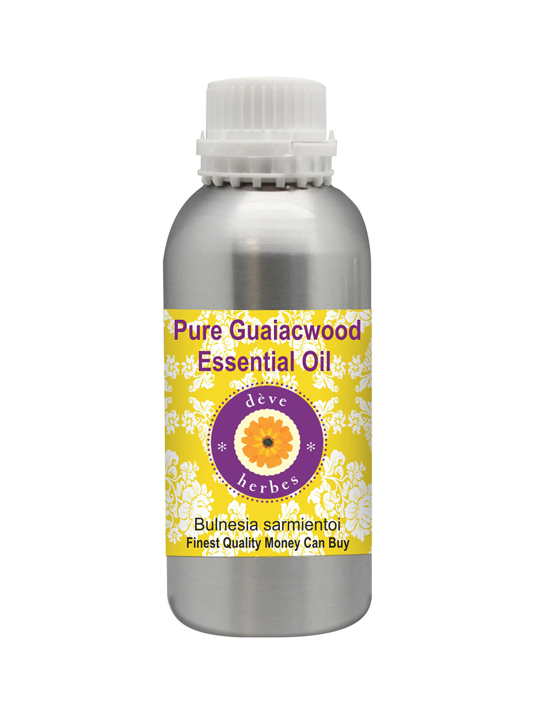

Deve Herbes Natural Therapeutic Grade Steam Distilled Pure Guaiacwood Essential Oil 1250ml, Yellow