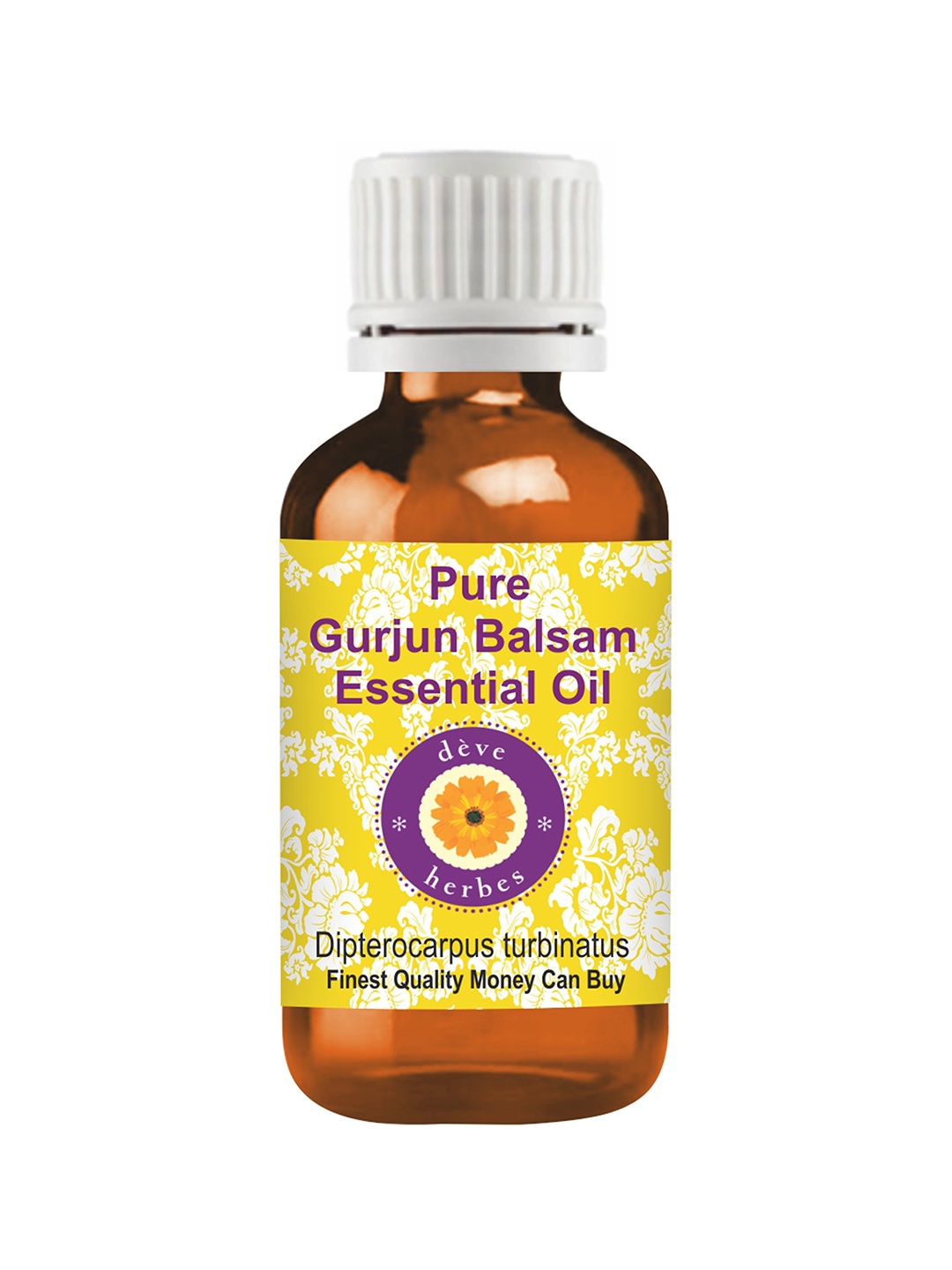 

Deve Herbes Natural Therapeutic Grade Pure Gurjun Balsam Essential Oil - 15 ml, Yellow