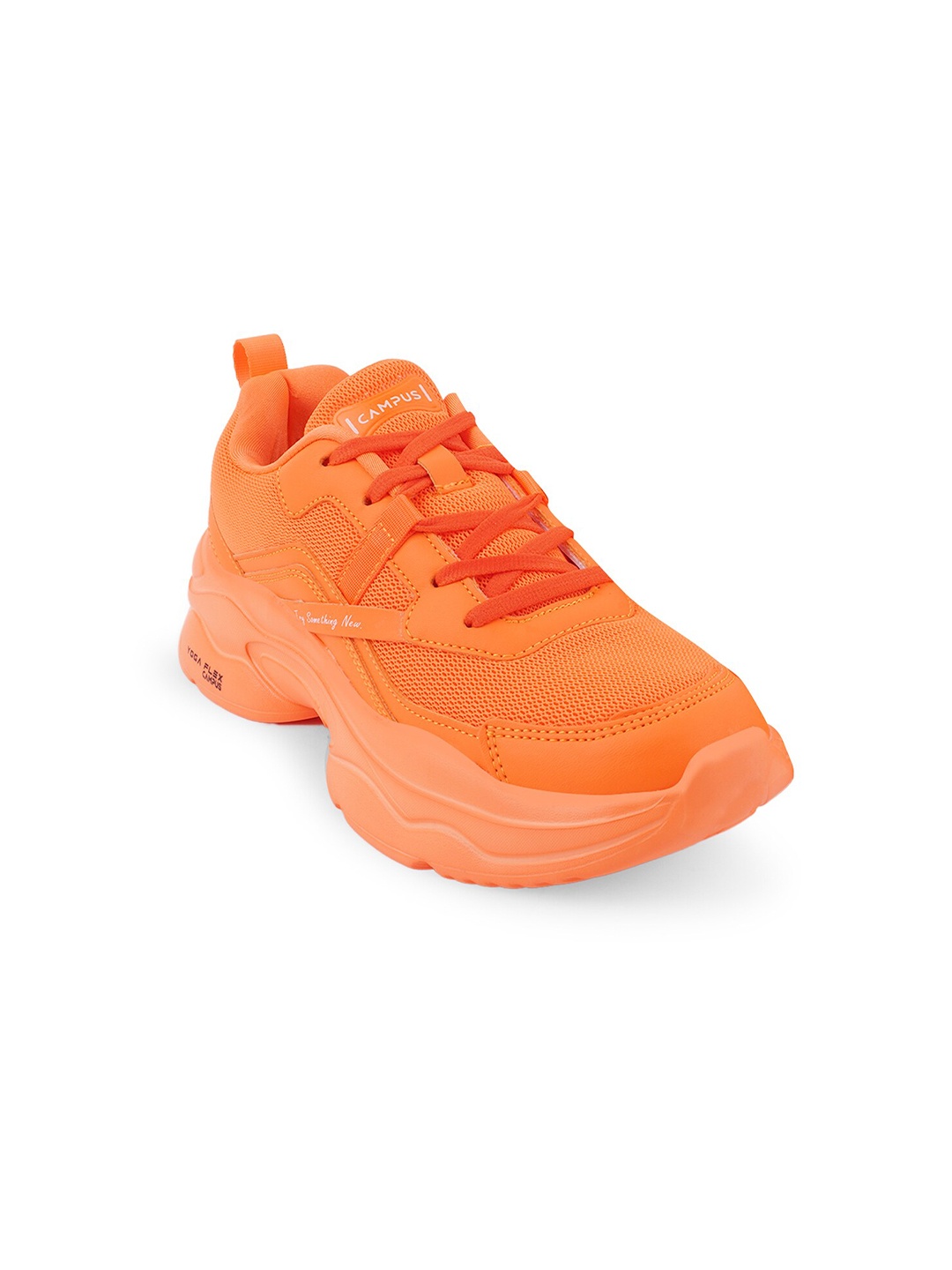 

Campus RAISE Women Lace-Up Sneaker, Orange