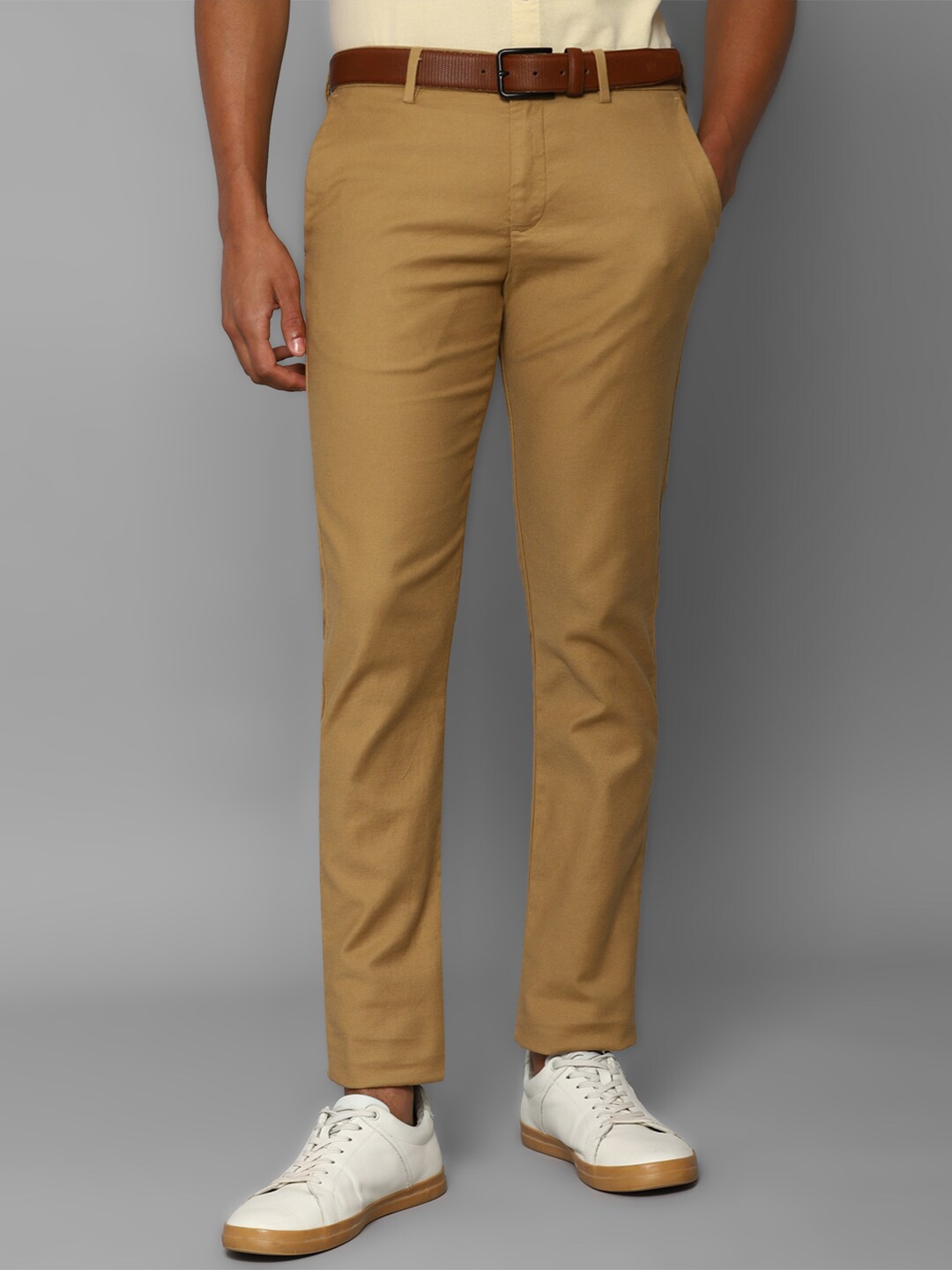 

Allen Solly Men Khaki Slim Fit Trouser