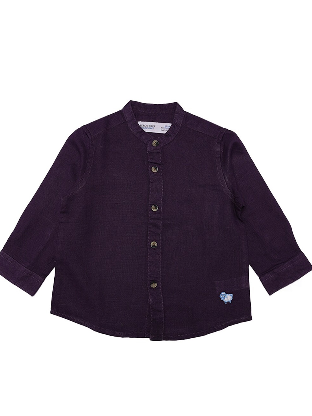 

ZERO THREE Boys Purple Comfort Semiformal Shirt