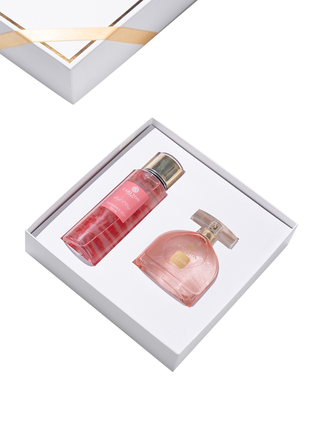 

Carlton London Women Blush Eau De Parfum 100 ml + Blush & Tease Body Mist 250 ml Gift Set, Pink