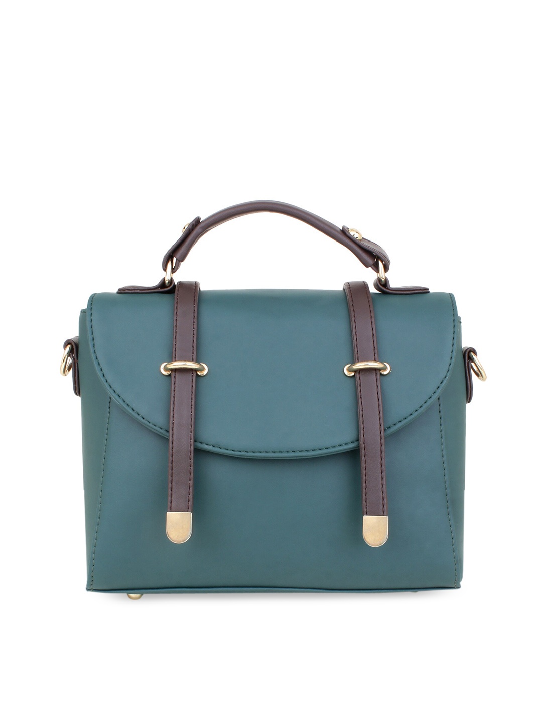 

LEGAL BRIBE Blue PU Structured Sling Bag